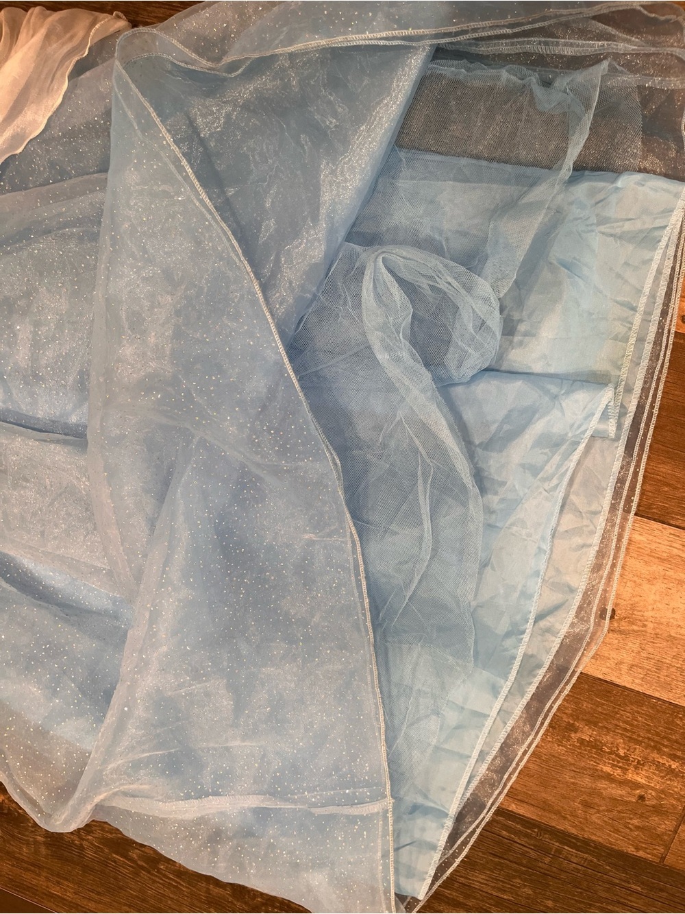 Disney Parks Cinderella Deluxe dress Puffy Skirt lined Eur Size Older Girl Sz13 - Picture 9 of 12